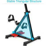 NNETM Sturdy Metal Pedal Exercise Bike - Low-Impact Rehabilitation Equipment