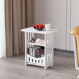 NNETM Nordic Coffee Table with Double Layer Storage