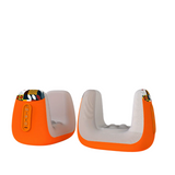 NNETM Electric Hand Massager with Acupoint Heated Air Compression(Orange)