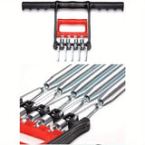 NNETM 1pc Multifunctional Spring Pedal Puller - Adjustable Fitness Tensioner(Black)