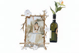 NNETM Nordic Gold Metal Photo Frame – Luxury Tabletop Picture Frame