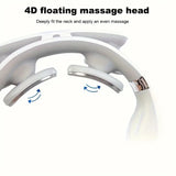 NNETM Portable Neck & Shoulder Massager - Deep Tissue Kneading