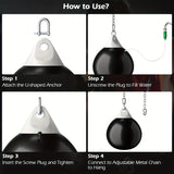 NNETM 50kg Water Punching Bag - Heavy Duty Aqua Boxing Bag