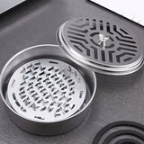 NNETM Portable Stainless Steel Mosquito Coil Burner