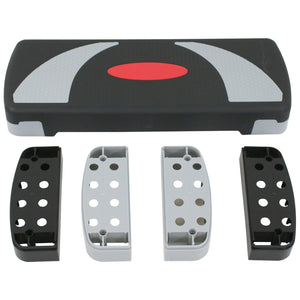 NNETM 3-Level Adjustable Aerobic Step Platform for Home Workout