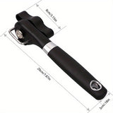 NNETM Easy-Grip Stainless Steel Can Opener