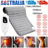 NNETM Electric Heat Pad Adjustable Heating Mat Warmer for Back Pain Relief
