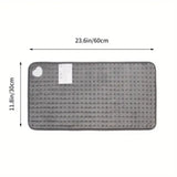 NNETM Electric Heat Pad Adjustable Heating Mat Warmer for Back Pain Relief
