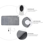 NNETM Electric Heat Pad Adjustable Heating Mat Warmer for Back Pain Relief