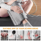 NNETM Electric Heat Pad Adjustable Heating Mat Warmer for Back Pain Relief