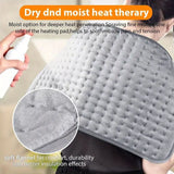 NNETM Electric Heat Pad Adjustable Heating Mat Warmer for Back Pain Relief