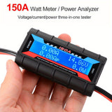 NNETM Digital LCD Amp Watt Meter Power Analyzer Solar