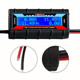 NNETM Digital LCD Amp Watt Meter Power Analyzer Solar