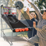 NNETM Arcade Basketball Game 2-Player Electronic Scoring System