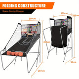 NNETM Arcade Basketball Game 2-Player Electronic Scoring System
