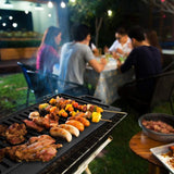 NNETM Non-Stick Cast Iron Griddle Pan, Double-Sided Grill