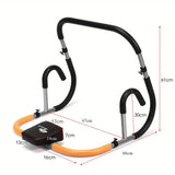 NNETM Portable Ab Cruncher Machine - Core Strength Workout Equipment(Black)