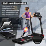 NNETM Folding Electric Treadmill 2.25HP - Black