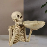 NNETM Resin Skeleton Bowl Holder