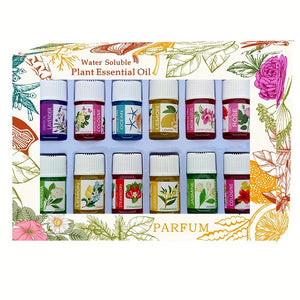 NNETM 12 Bottles Essential Oil Humidifier Aromatherapy Set