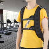 NNETM Weighted Vest for Strength Training with Adjustable Buckles, 10.3KG(Black)