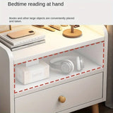 NNETM Multi-Layer Bedside Table Organizer - Warm White