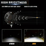 NNETM Car LED Strip Light Set with Hook Bracket