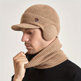 NNETM Winter Fleece Hat & Neck Warmer Set Unisex