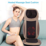 NNETM Recreational Massage Chair Seat Cushion(Brown)