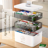 NNETM Medicine Storage Box Large Waterproof