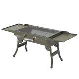 NNETM Camping Grill Outdoor Charcoal BBQ