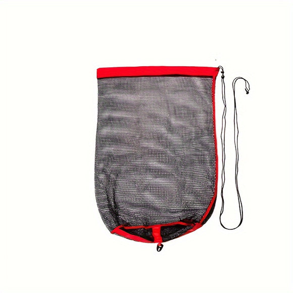 NNETM Nylon Fishing Net Bag with Handle