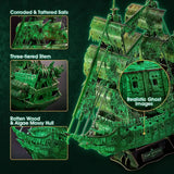 NNETM Glow-In-The-Dark 3D Jigsaw - Flying Dutchman Pirate Vessel