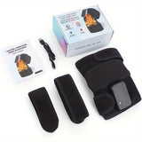 NNETM Cordless Heating Knee Pad with Massage Function - Black