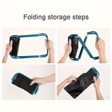 NNETM Ultra-Light Folding Aluminum Camping Chair with Storage
