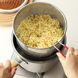 NNETM Cookware Set with Stainless Steel Frying Basket