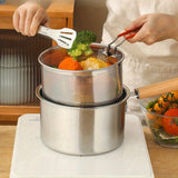 NNETM Cookware Set with Stainless Steel Frying Basket