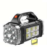 NNETM Ultra-Bright LED Solar Rechargeable Searchlight (2200W)
