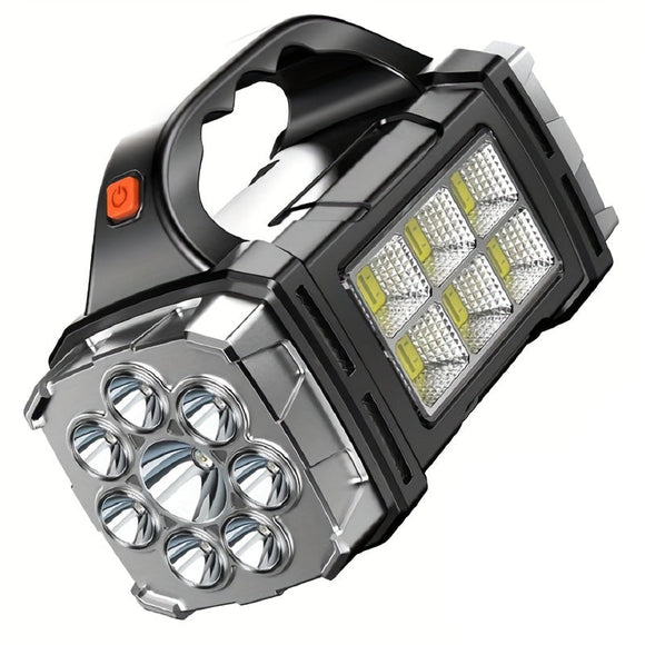 NNETM Ultra-Bright LED Solar Rechargeable Searchlight (2200W)
