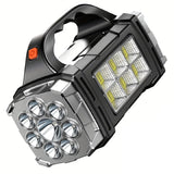 NNETM Ultra-Bright LED Solar Rechargeable Searchlight (2200W)