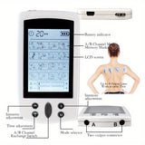 NNETM 16-Mode Electric Massager - Dual Output EMS & TENS(White)