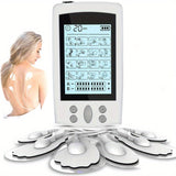 NNETM 16-Mode Electric Massager - Dual Output EMS & TENS(White)