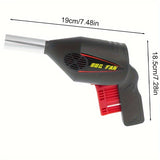 NNETM Handheld BBQ Fan Blower for Outdoor Cooking