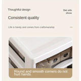 NNETM Waterproof Under-Desk Storage Cabinet – 5 Drawers
