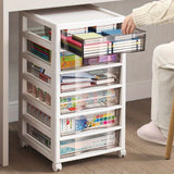 NNETM Waterproof Under-Desk Storage Cabinet – 5 Drawers