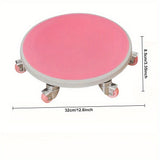 NNETM Silent Skate Wheel Six-Wheel Ab Roller Trainer