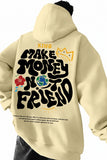 NNETM Make Money Not Friend Graphic Hoodie