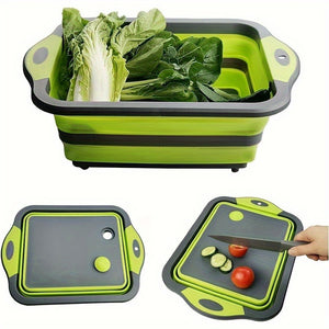 NNETM Silicone Cutting Board & Dish Tub