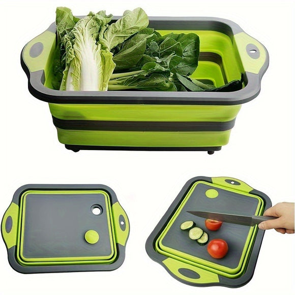 NNETM Silicone Cutting Board & Dish Tub