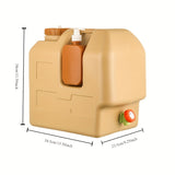 NNETM Camping Water Jug with Portable Faucet